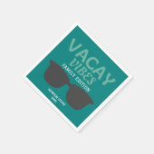 バカイビーブスファミリーエディション懇親会 スタンダードカクテルナプキン (角)