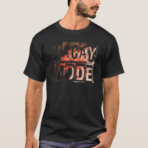 バカイモードウェーブズアナナスキュートバケーションサマークルーズ Tシャツ