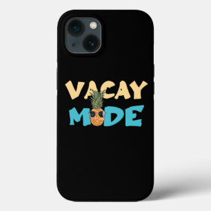 バカイモードパイナップルバカおもしろいンスビーチハワイI iPhone 13ケース