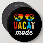 バカイモードヴィンテージバケーションサマークルーズファミリーH 缶バッジ (正面&裏面)