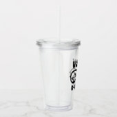 バカイモードIIファミリーバケーション アクリルタンブラー (右)