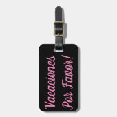 バカシオネズポアビーラゲッジタグ ラゲッジタグ (正面縦)