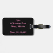 バカシオネズポアビーラゲッジタグ ラゲッジタグ (裏面横)