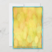 バカジュアルンコバッシュ招待状 招待状 (裏面)