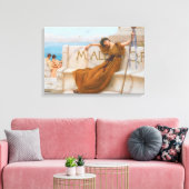 バカスの神女絵画の女官 キャンバスプリント (インサイチュ (リビング))