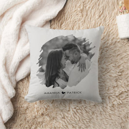 バカスタマイズレンティンの日の写真モダンカップル クッション