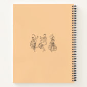 バカスタムラタナトヤムのダンス理論スパイラルノート ノートブック (裏面)