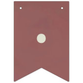 バカスタムンティングバナー-赤面シャンパン結婚ズ バンティングフラッグ (第2の旗)