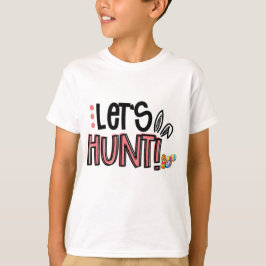 バカッコいいニー卵狩りおもしろいイースターシャツデザイン Tシャツ