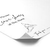 バカネーションレンタルハウスウェルカムサイン ポスター (角)