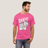 バカバカおもしろいユニコ日本のーンズ Tシャツ (正面フル)
