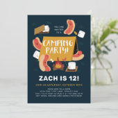 バカバカしいキャンプパーティ 招待状 (スタンド正面)
