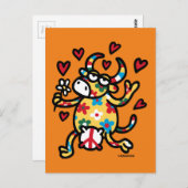 バカヒッピー ポストカード (正面/裏面)