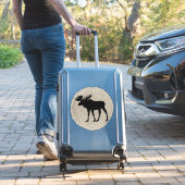 バカマ鹿 動物 ネイチャー ラスティック シール (スーツケースインサイチュ)