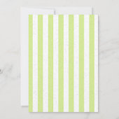 バカモールアボカドベイビーシャワー 招待状 (裏面)