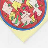 バカラオプエルトリカイジーヌ塩タラ魚シチュー フリースブランケット (角)