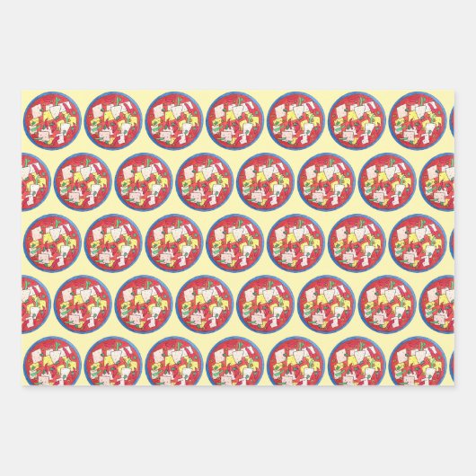 バカラオプエルトリカイジーヌ塩タラ魚シチュー ラッピングペーパーシート (正面3)