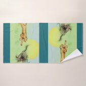 バカラフルス図解入りの、写真付きのトール – チェイス バスタオル (バスタオル)