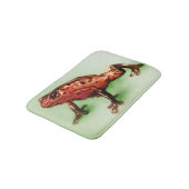 バカラフルス図解入りの、写真付きのマット – カエル バスマット (アングル)