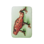 バカラフルス図解入りの、写真付きのマット – カエル バスマット (正面縦)