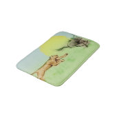 バカラフルス図解入りの、写真付きのマット – チェース バスマット (アングル)