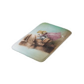 バカラフルス図解入りの、写真付きのマット – ピアノガール バスマット (アングル)