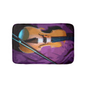 バカラフルス図解入りの、写真付きのマット – Viola バスマット (正面)