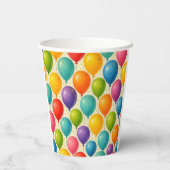 バカラフルルーン紙カップ！ 紙コップ (裏面)