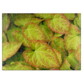 バカラフルレノウ植葉物フローラ カッティングボード (正面)