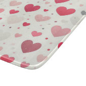 バカラフルンタインハート カッティングボード (角)