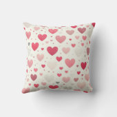 バカラフルンタインハート クッション (裏面)