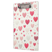 バカラフルンタインハート クリップボード (左)