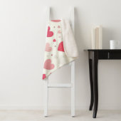 バカラフルンタインハート シェルパブランケット (インサイチュ)