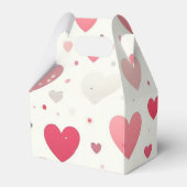 バカラフルンタインハート フェイバーボックス (裏面サイド)