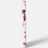 バカラフルンタインハート Case-Mate iPhoneケース (裏面 / 左)