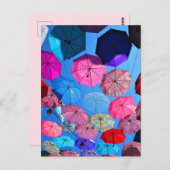 バカラフルンブレラインヴューハルケベック ポストカード (正面/裏面)