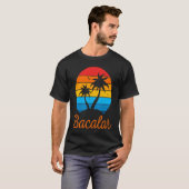 バカラル メキシコ ファミリー バケーション ビーチ トロピカル Tシャツ (正面フル)
