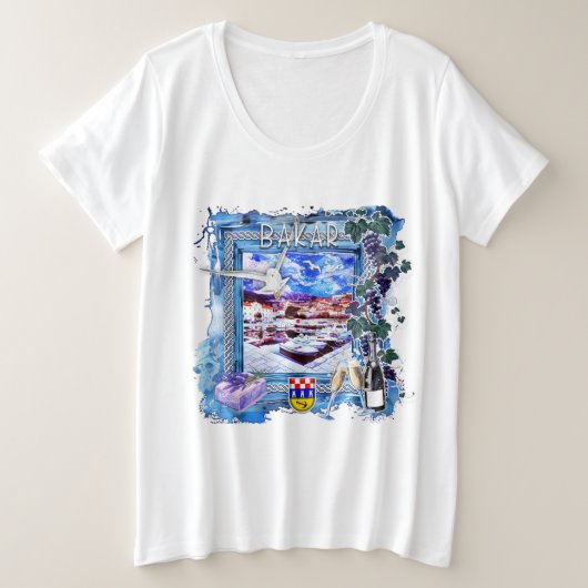 バカル プラスサイズTシャツ (デザイン正面)