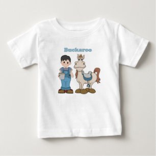 バカロウカウボーイ ベビーTシャツ