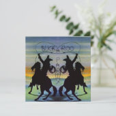 バカロ―の誕生日パーティー招待状 〜 簡単にカスタマイズできます 招待状 (スタンド正面)