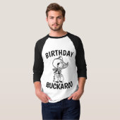 バカンスな男性の誕生日Tシャツ、カウボーイ Tシャツ (正面フル)