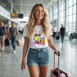バカンスにでかけるユーモラスで変わったレモネード トライブレンドTシャツ