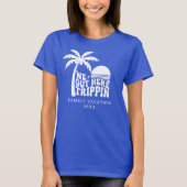 バカンスを楽しもう 楽しい旅行 家族旅行 Tシャツ (正面)