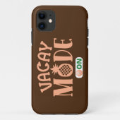 バカンスモードオン 楽しい休日 バケーション Case-Mate iPhoneケース (裏面)