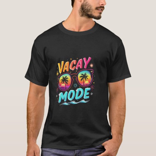 バカンスモード バケーション Tシャツ (正面)