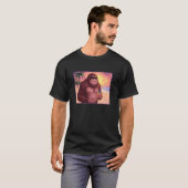 バカンス中のサスクワッチ 楽しい Tシャツ (正面フル)
