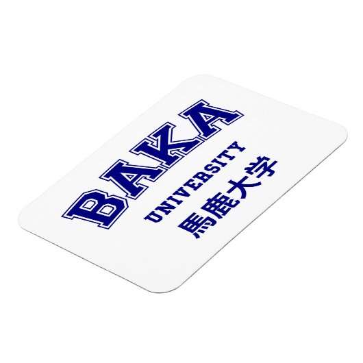 バカ大学 マグネット (左側)