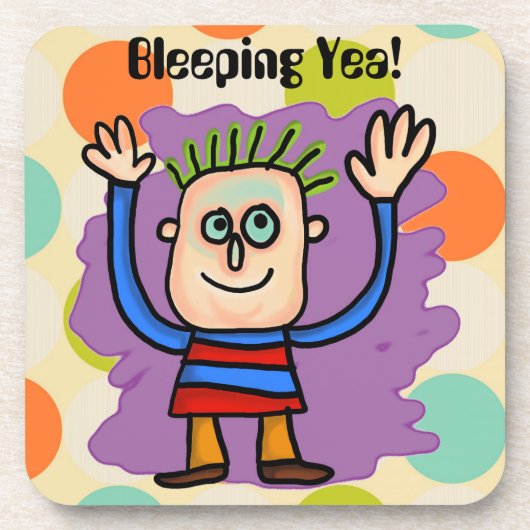 バカ野郎！ コースター (正面)