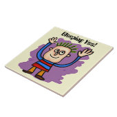 バカ野郎！セラミックタイル タイル (側面)