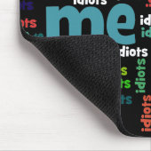 バカ集団に完全に囲まれる マウスパッド (コーナー)